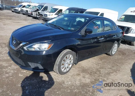 2017 Nissan Sentra S из США, поврежденный, VIN 3N1AB7AP8HY307715